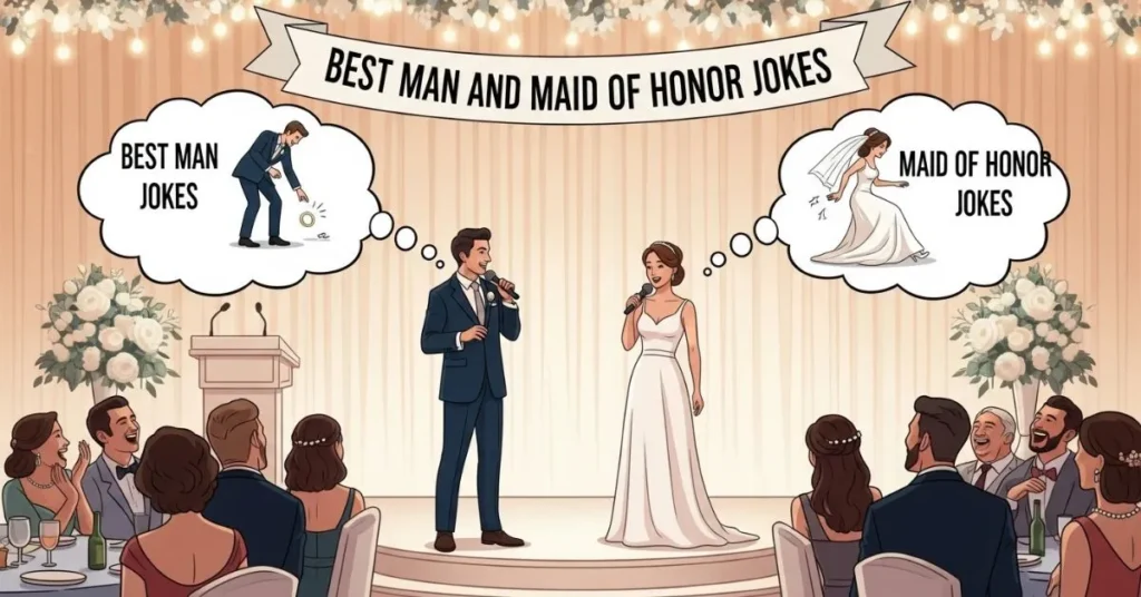 Best Man and Maid of Honor Jokes