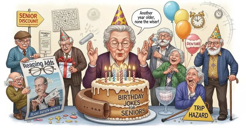 Birthday Jokes for Seniors