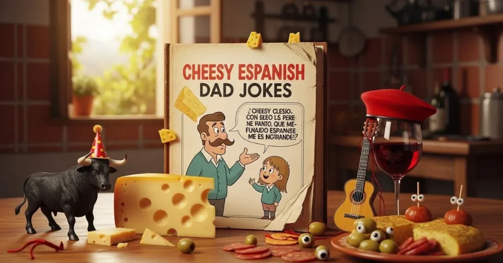 Cheesy Spanish Dad Jokes