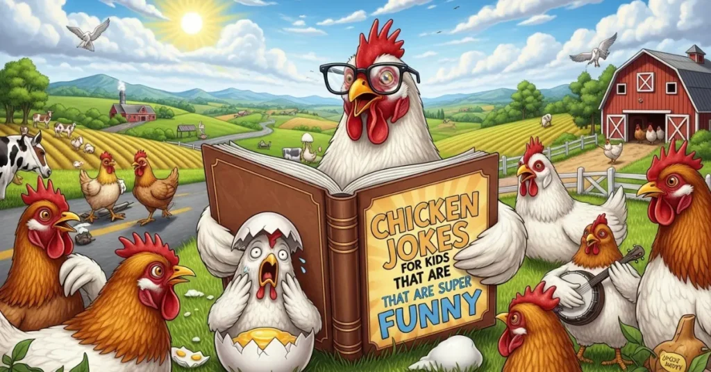 Chicken Jokes for Kids That Are Super Funny