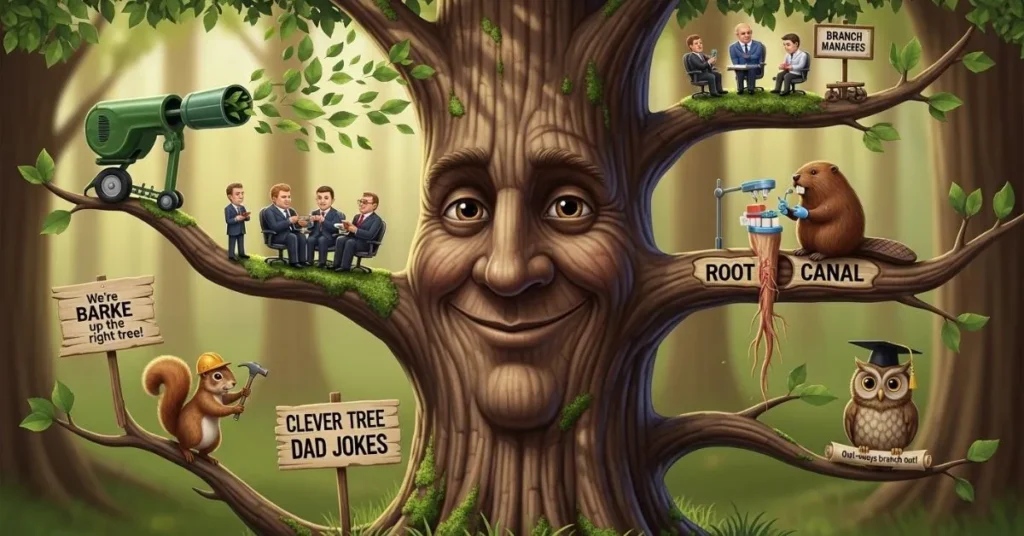 Clever Tree Dad Jokes