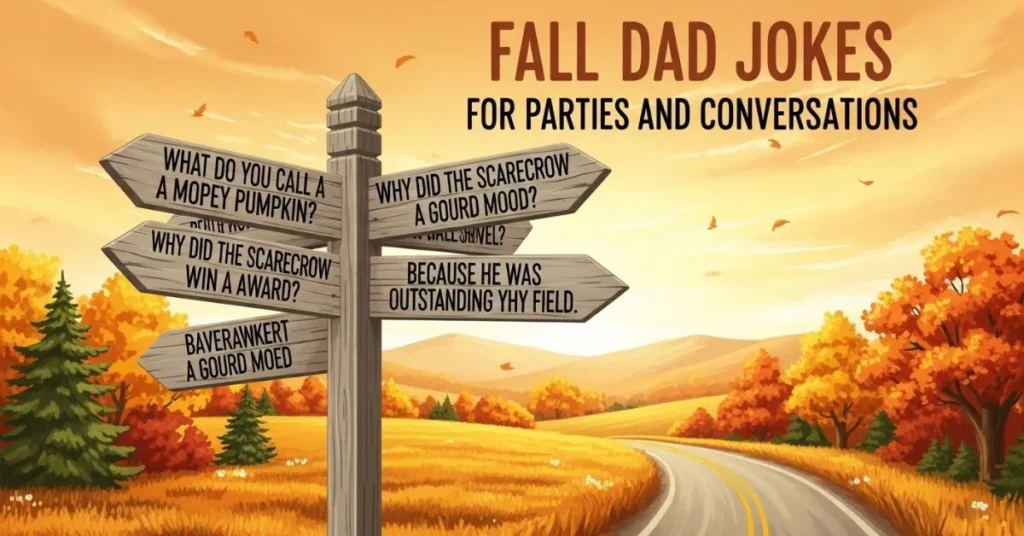 Fall Dad Jokes for Parties and Conversations