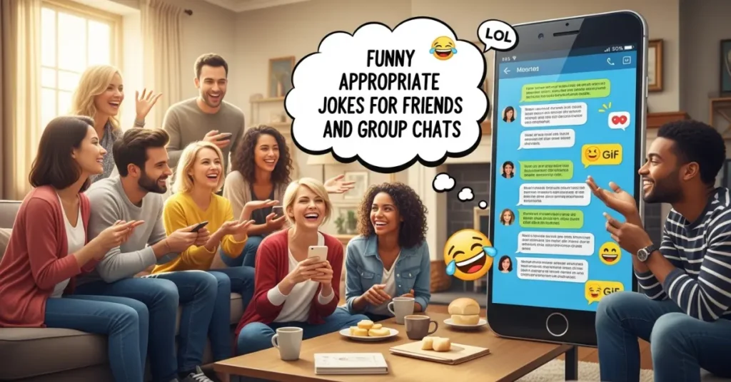 Funny Appropriate Jokes for Friends and Group Chats