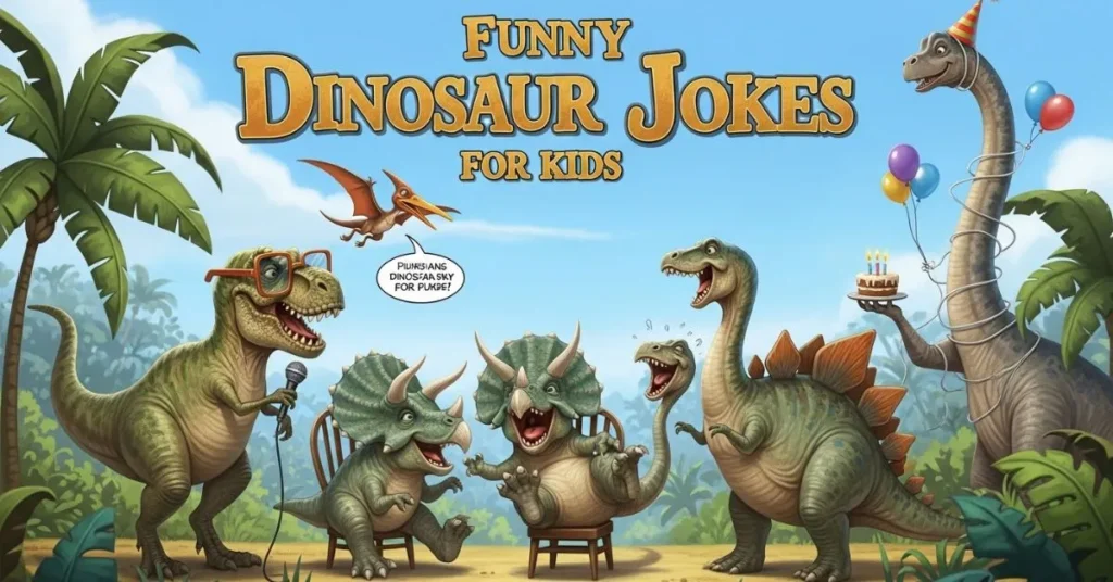 Funny Dinosaur Jokes for Kids