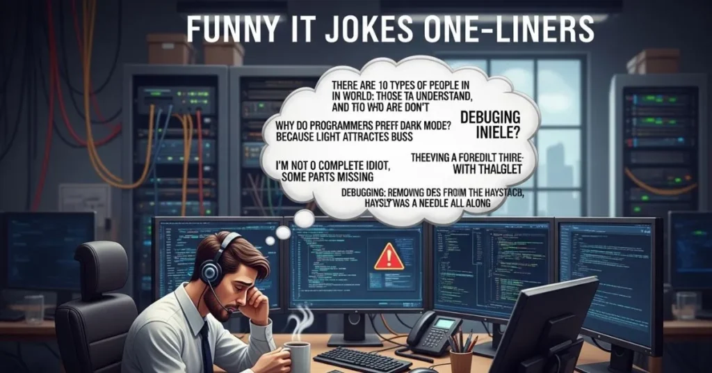 Funny IT Jokes One Liners