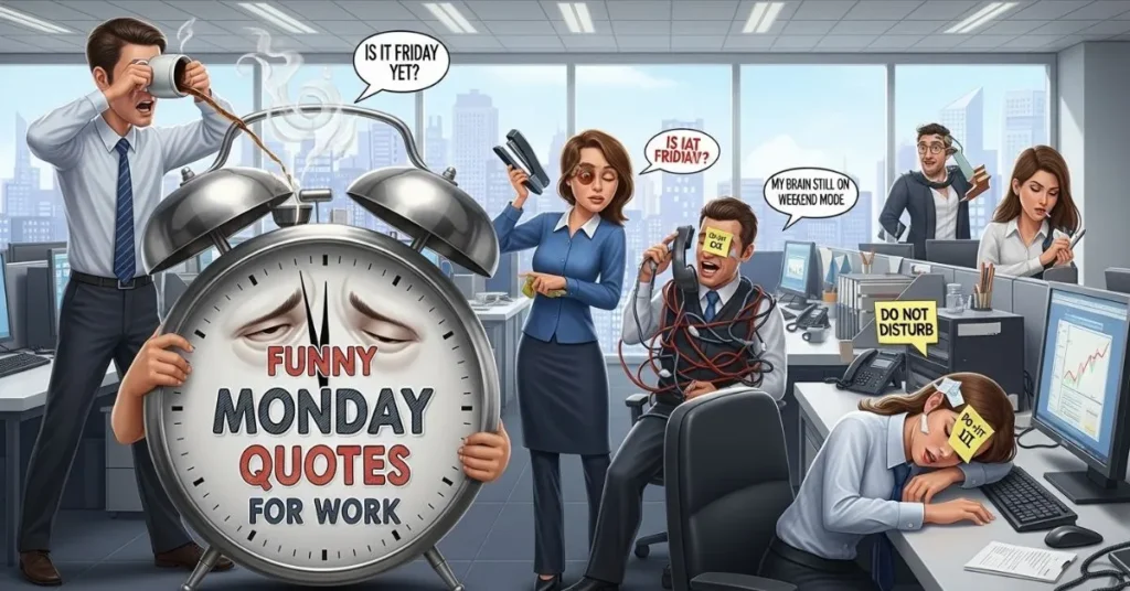 Funny Monday Quotes for Work