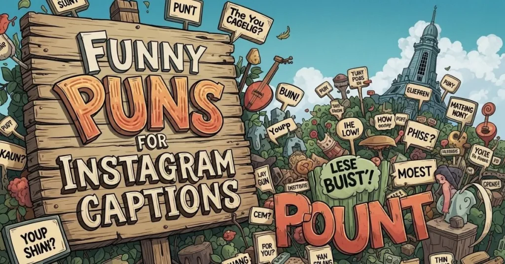 Funny Puns for Instagram Captions