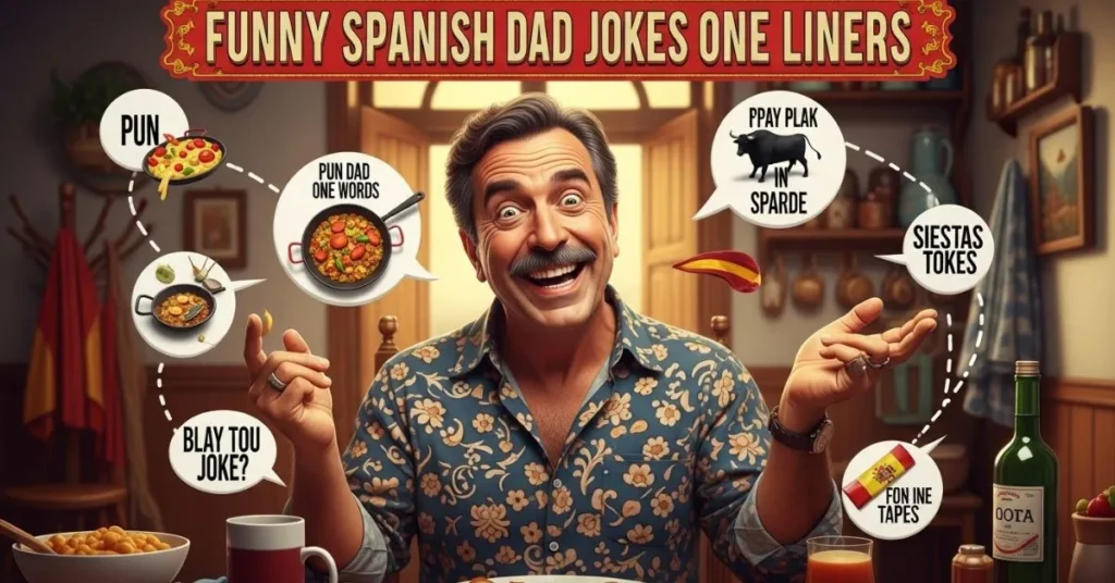 Funny Spanish Dad Jokes One Liners