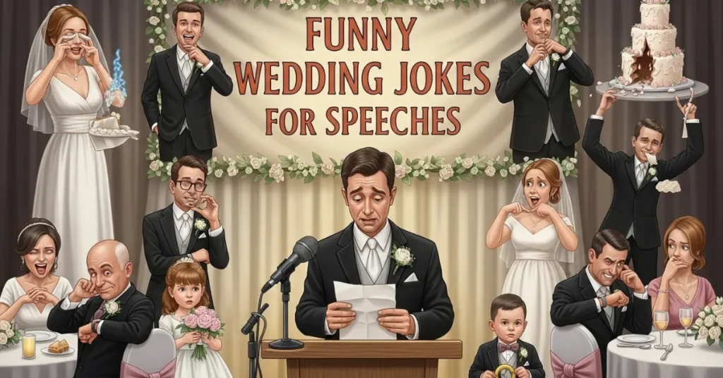 Funny Wedding Jokes for Speeches