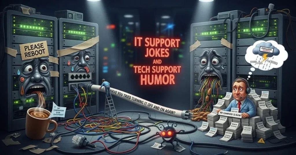 IT Support Jokes and Tech Support Humor