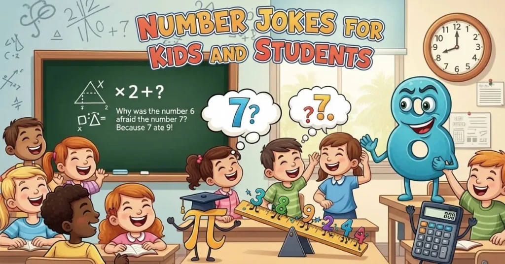 Number Jokes for Kids and Students