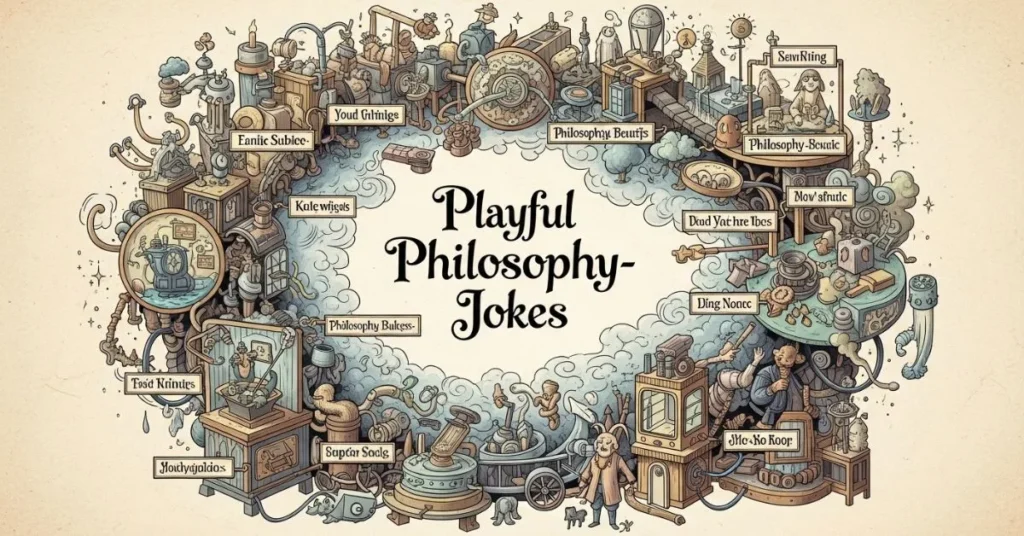 Playful Philosophy-Style Jokes