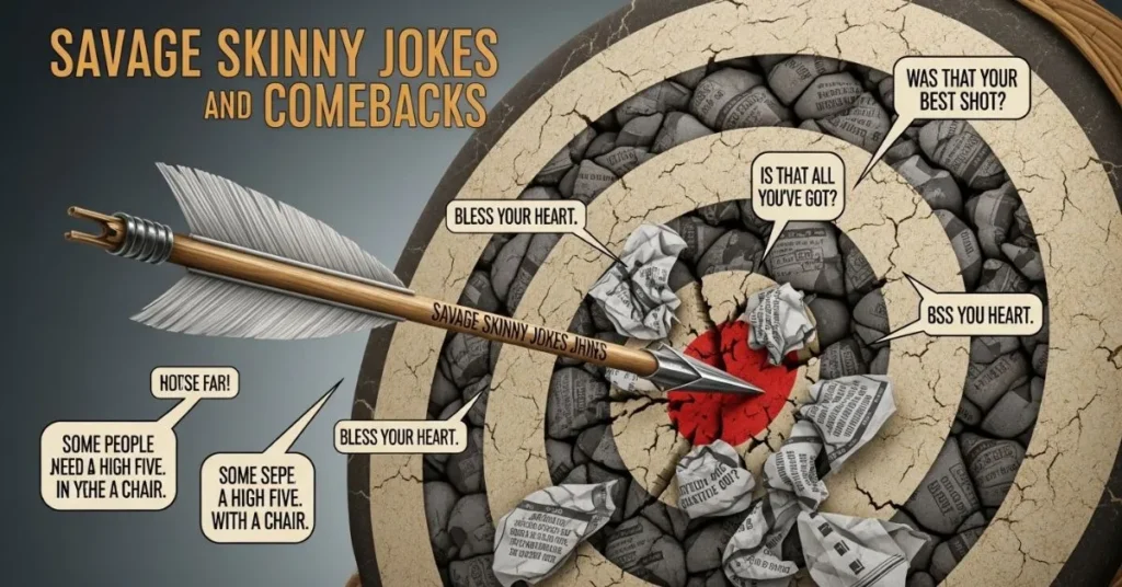 Savage Skinny Jokes and Comebacks