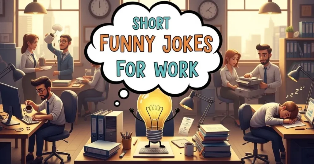 Short Funny Jokes for Work