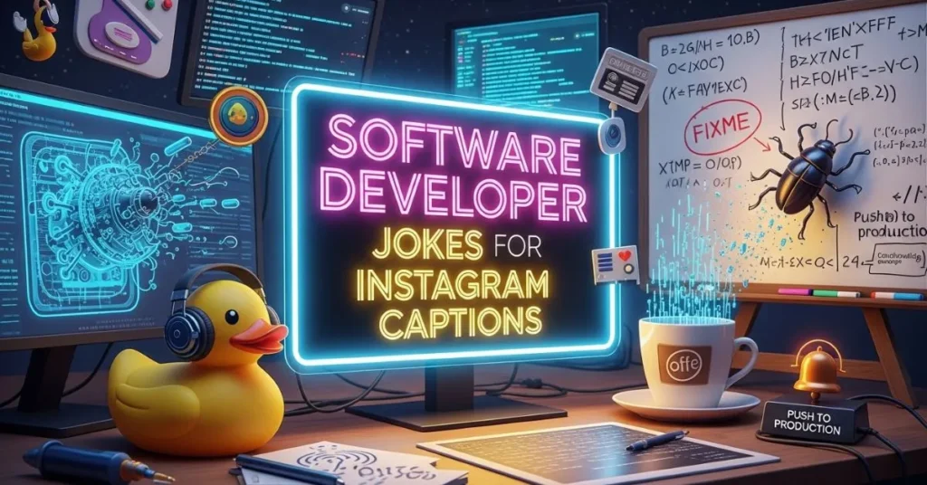 Software Developer Jokes for Instagram Captions