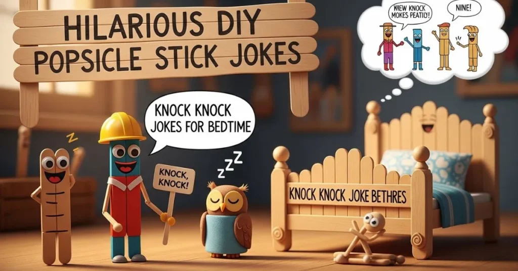 Hilarious DIY Popsicle Stick Jokes