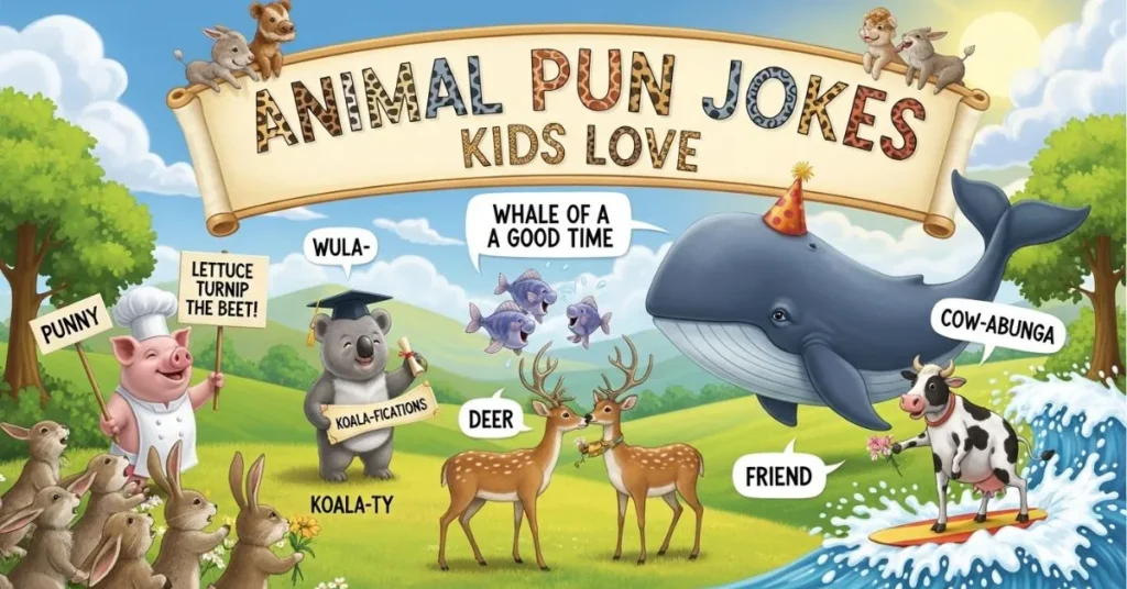 Animal Pun Jokes Kids Love