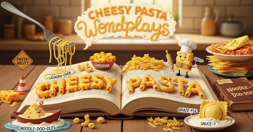 Cheesy Pasta Wordplays