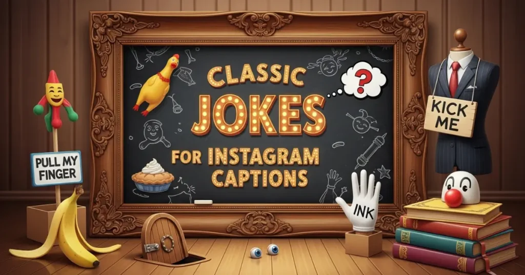 Classic Jokes for Instagram Captions