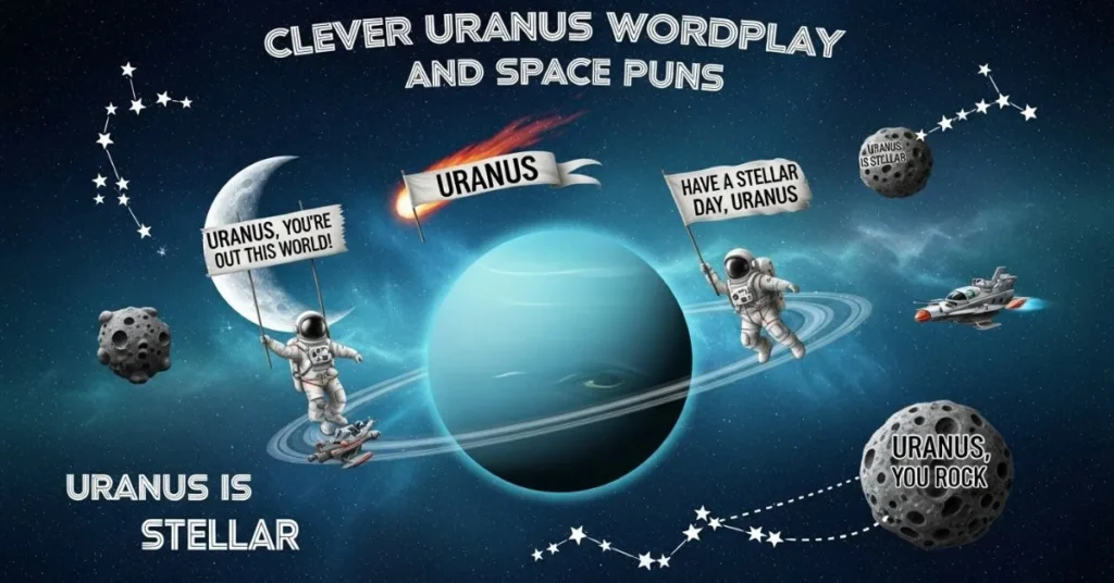 Clever Uranus Wordplay and Space Puns