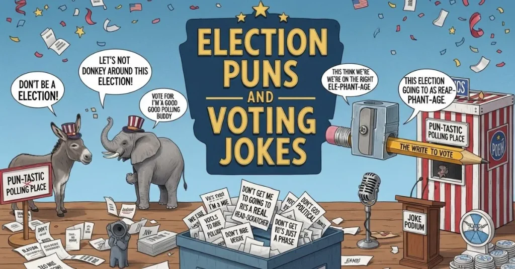 Election Puns and Voting Jokes