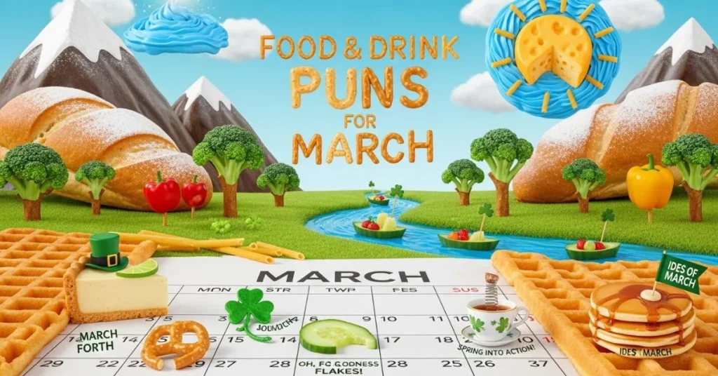Food & Drink Puns for March
