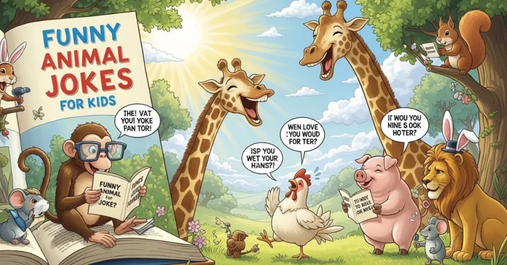 Funny Animal Jokes for Kids