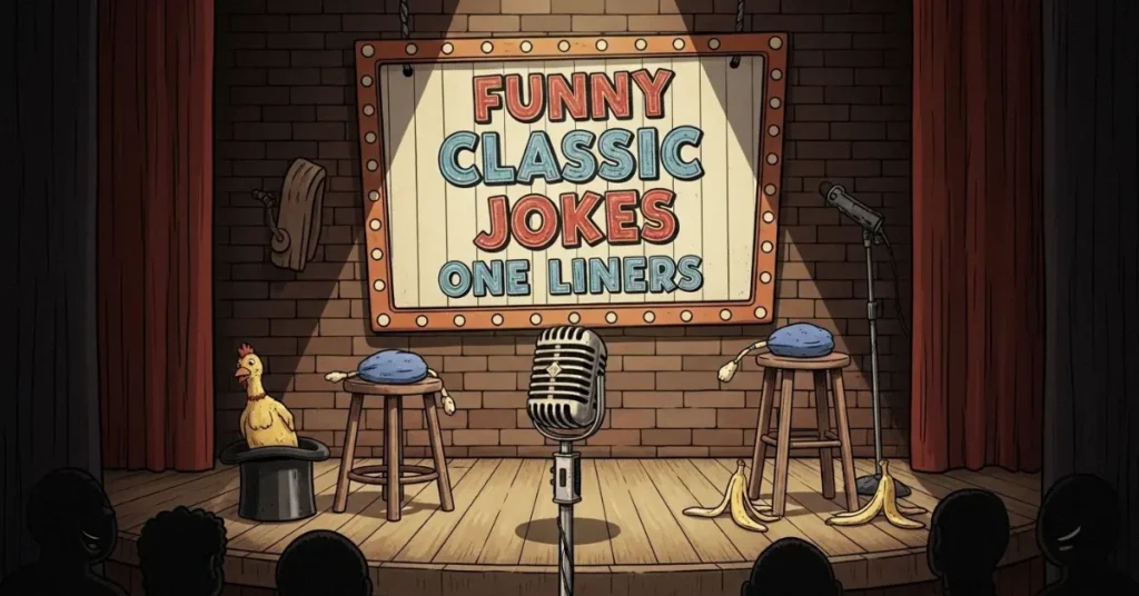 Funny Classic Jokes One Liners