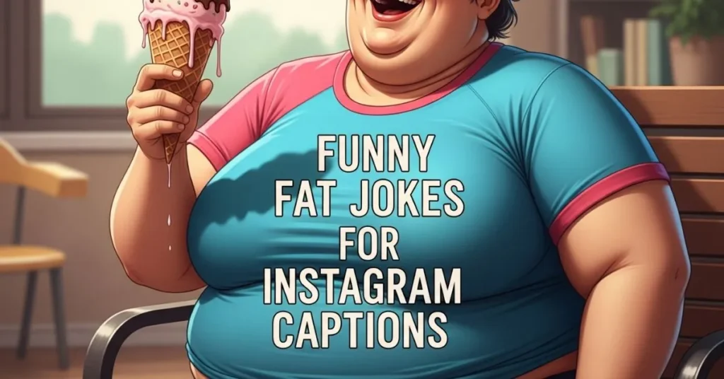 Funny Fat Jokes for Instagram Captions