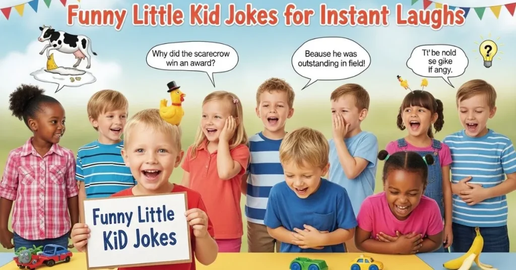 Funny Little Kid Jokes for Instant Laughs