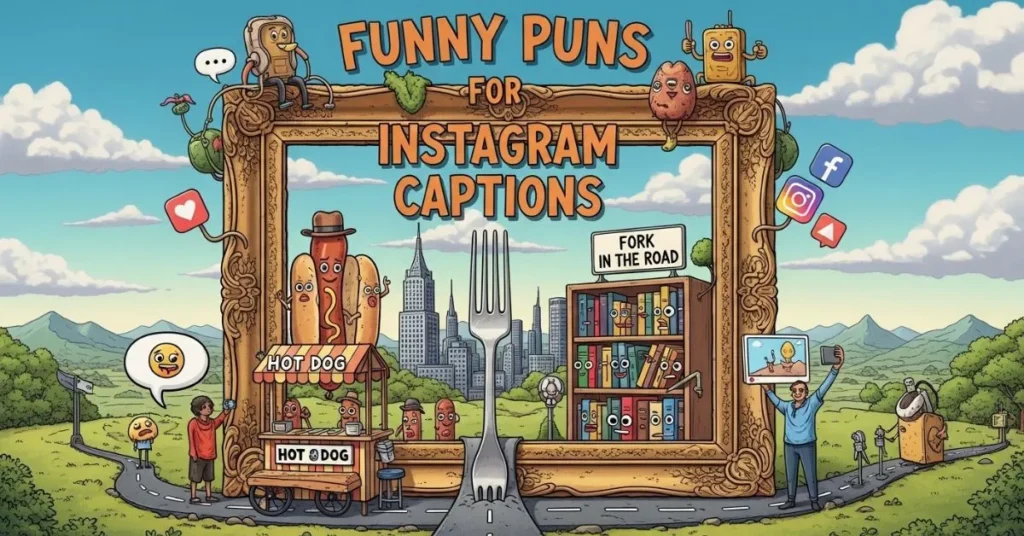 Funny Puns for Instagram Captions