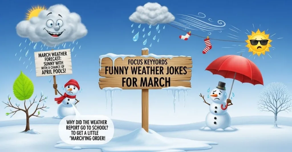 Funny Weather Jokes for March