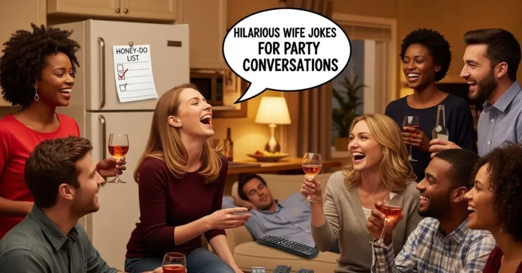 Hilarious Wife Jokes for Party Conversations