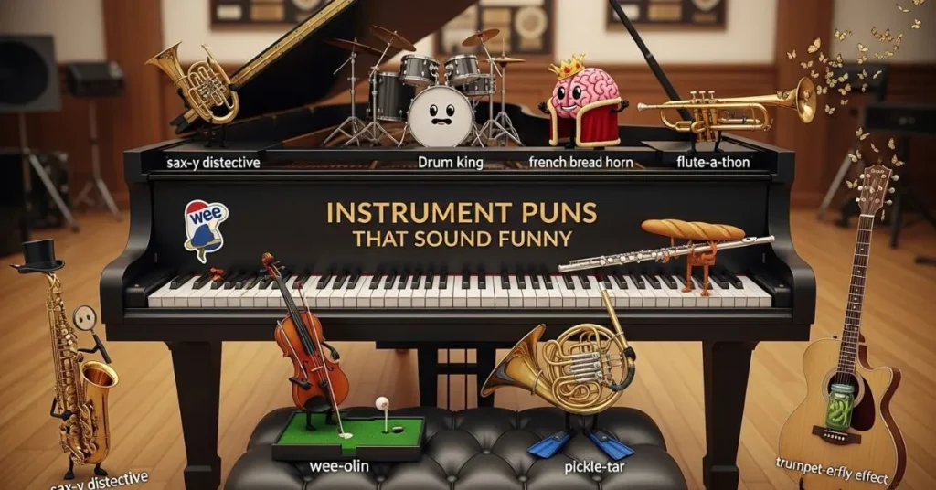 Instrument Puns That Sound Funny