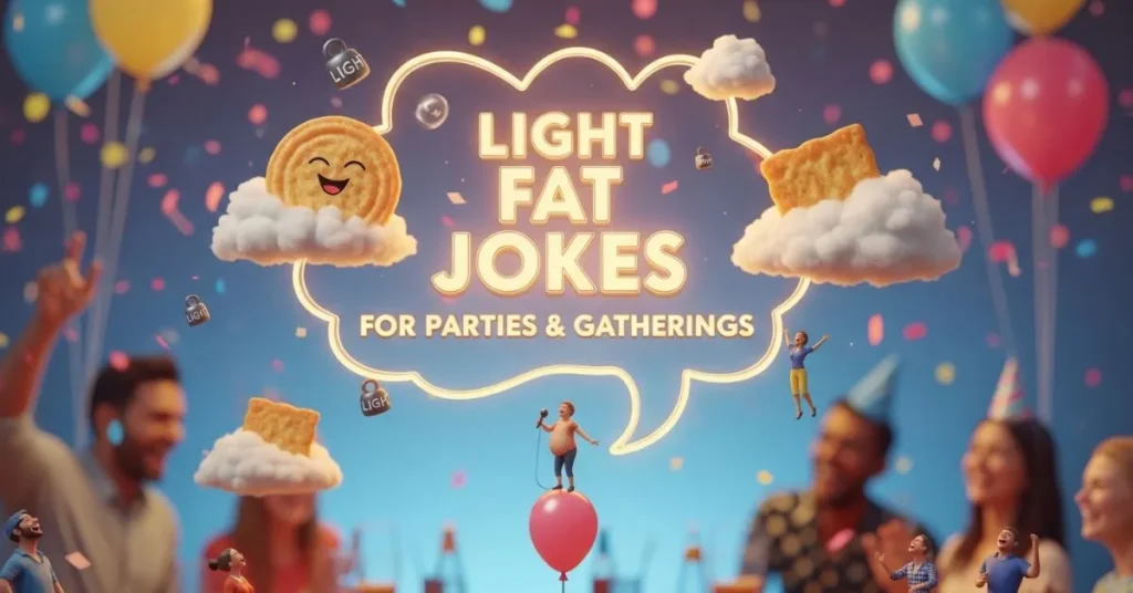 Light Fat Jokes for Parties & Gatherings