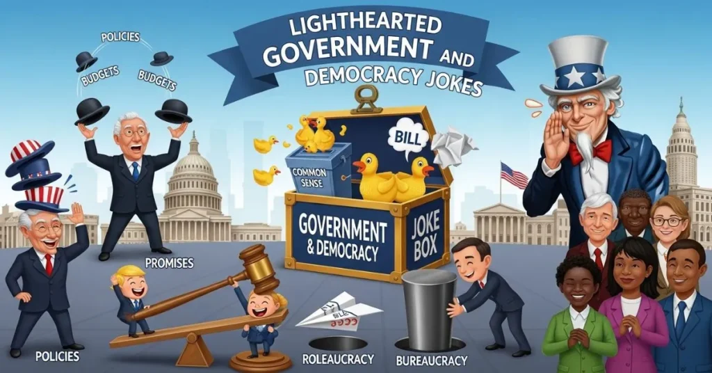 Lighthearted Government and Democracy Jokes