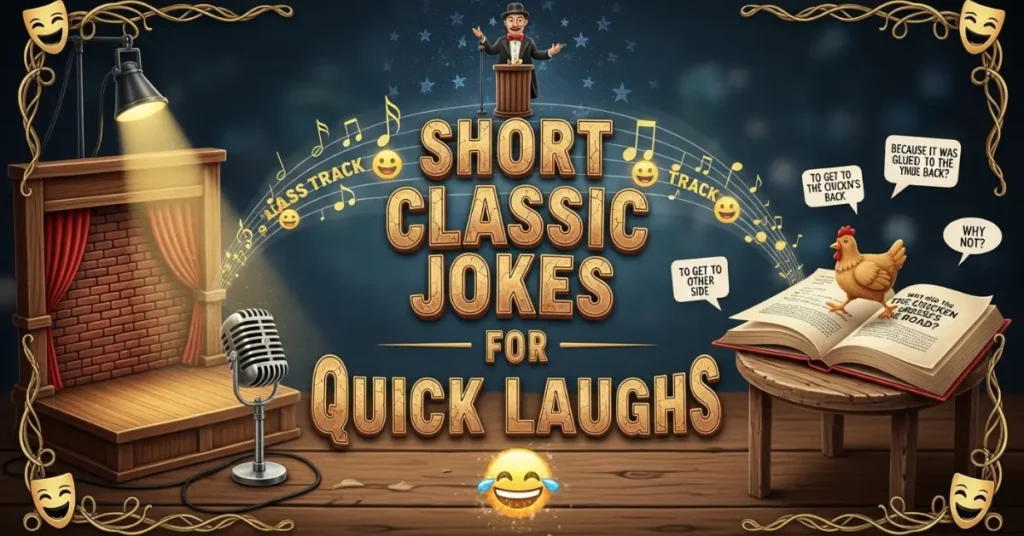 Short Classic Jokes for Quick Laughs