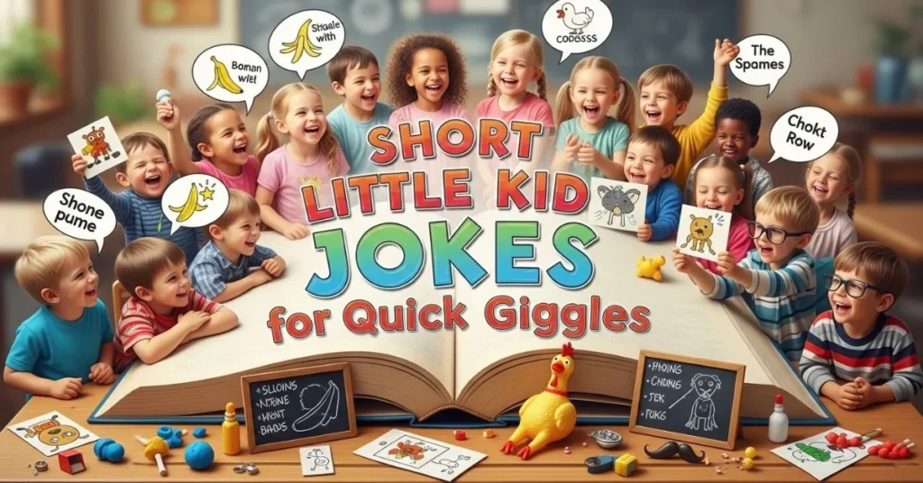 Short Little Kid Jokes for Quick Giggles