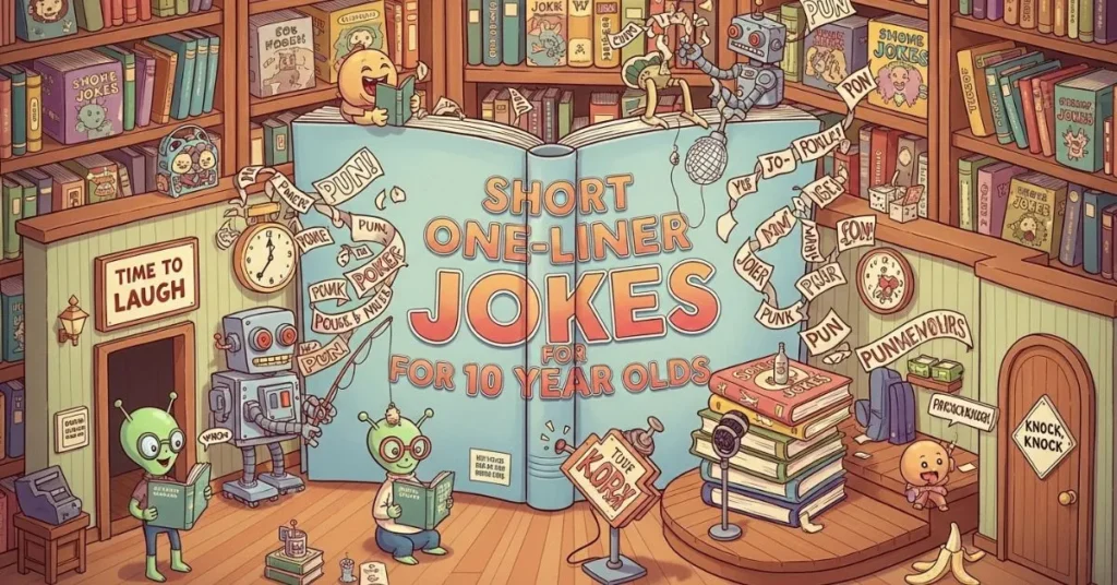 Short One-Liner Jokes for 10 Year Olds