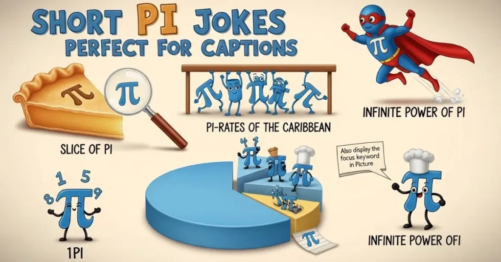 Short Pi Jokes Perfect for Captions