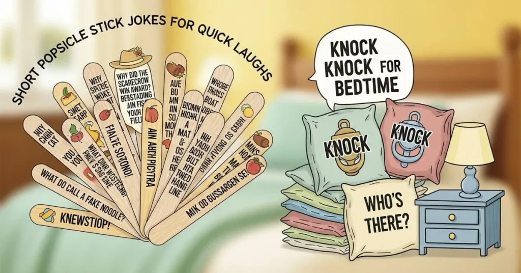 Short Popsicle Stick Jokes for Quick Laughs
