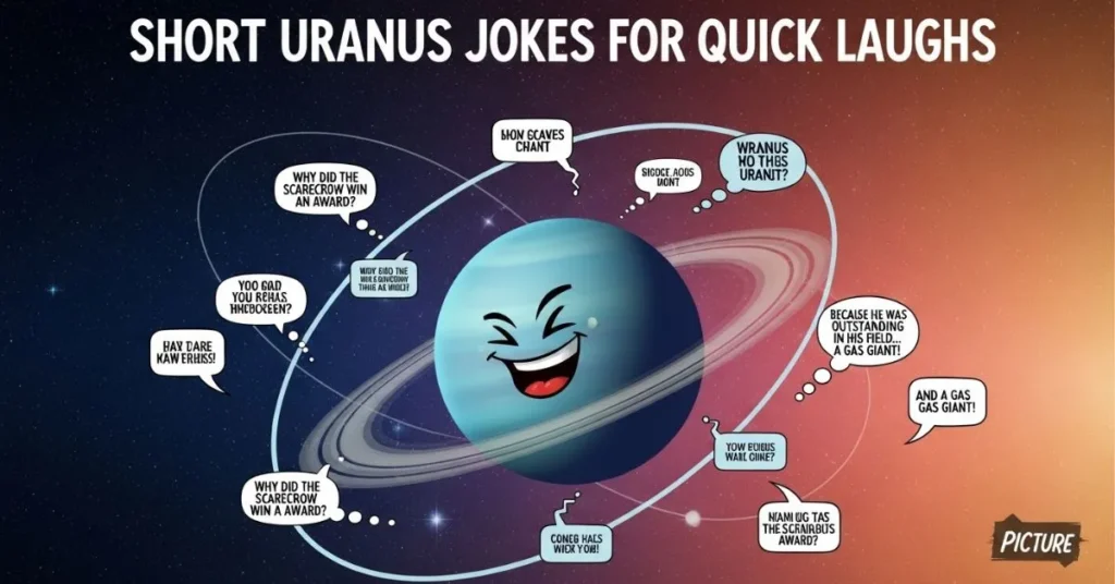 Short Uranus Jokes for Quick Laughs
