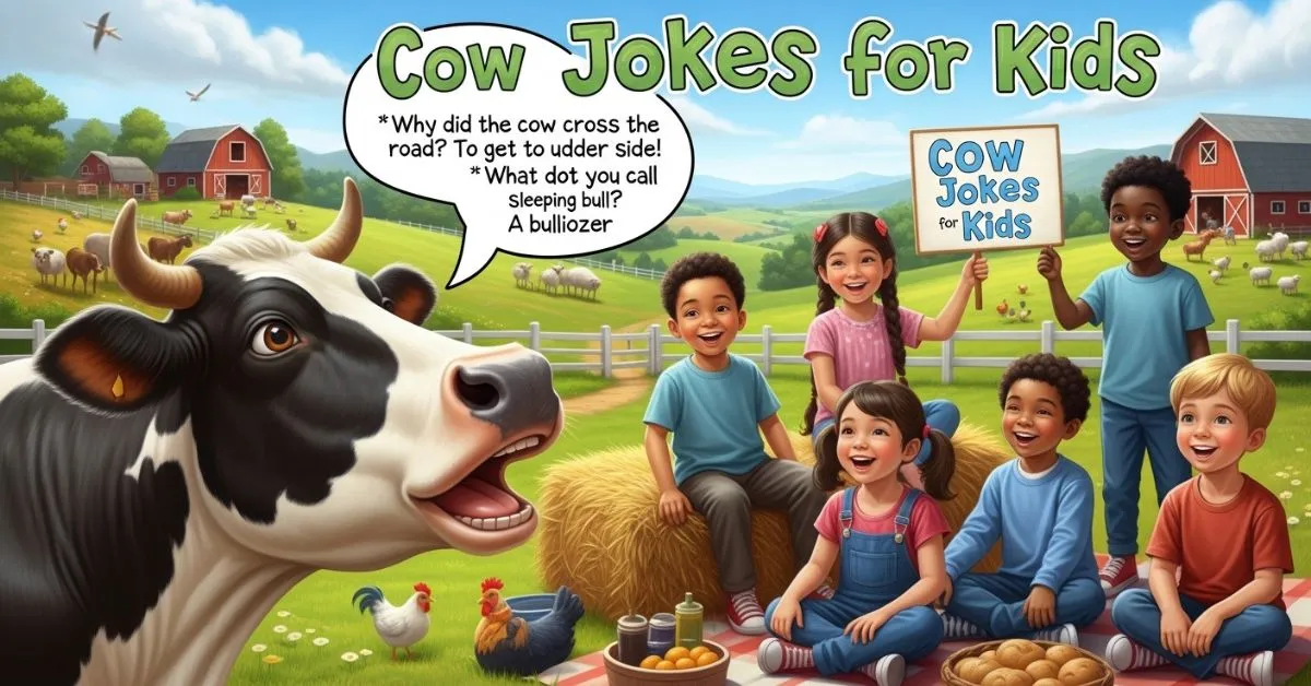 Cow Jokes for Kids