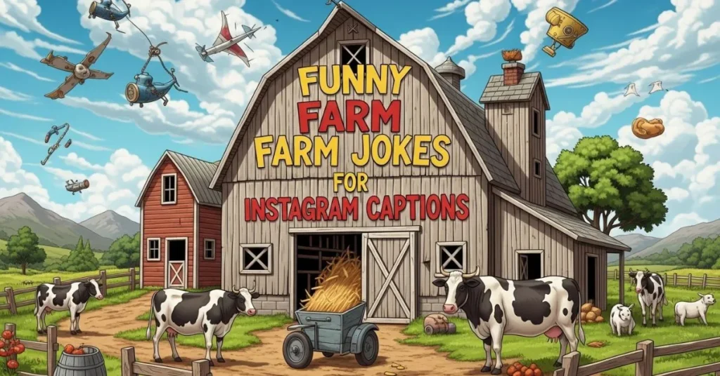 Funny Farm Jokes for Instagram Captions