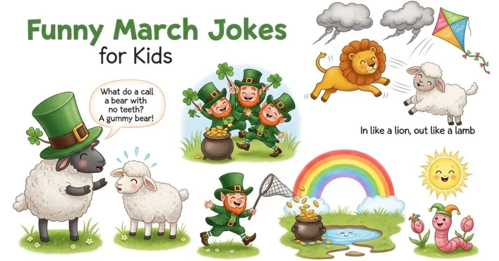 Funny March Jokes for Kids