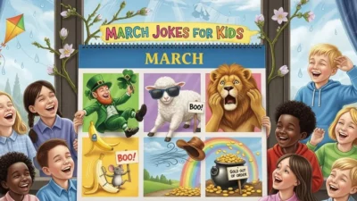 March Jokes for Kids