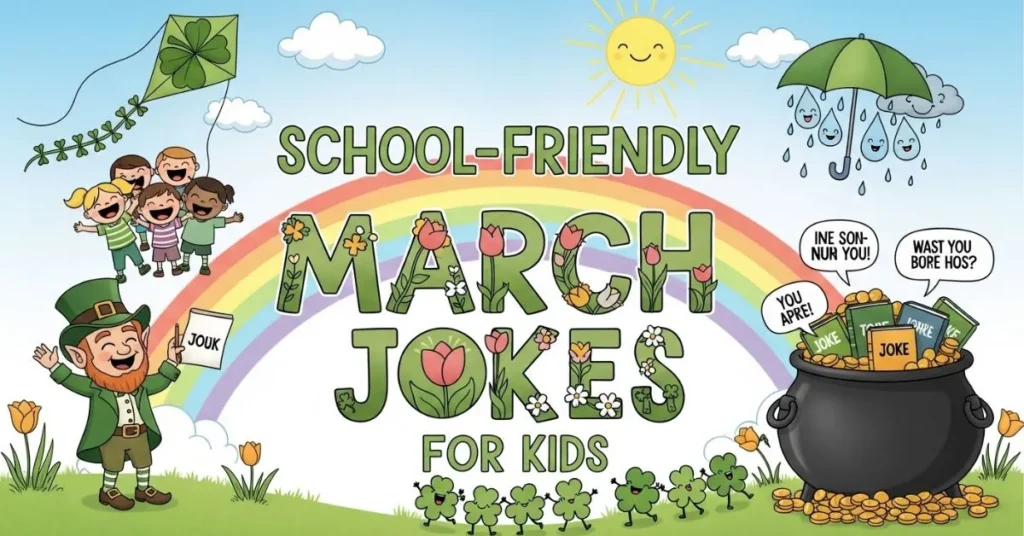  School-Friendly March Jokes for Kids