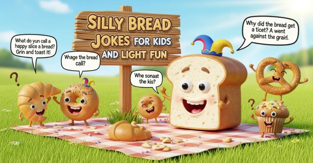 Silly Bread Jokes for Kids and Light Fun