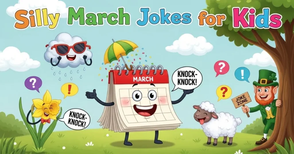 Silly March Jokes for Kids