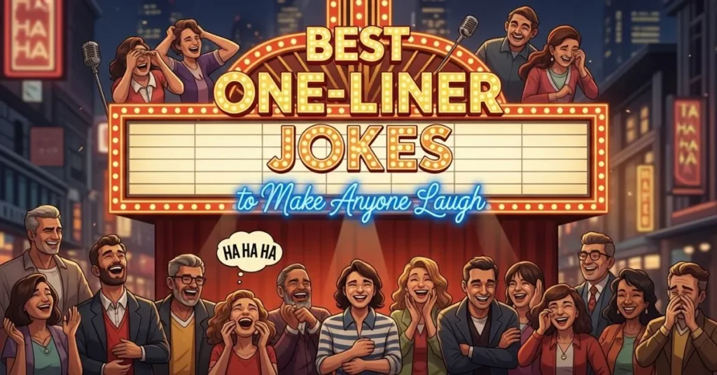 Best One-Liner Jokes to Make Anyone Laugh